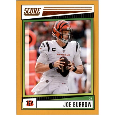 2022 Score Gold #194 Joe Burrow