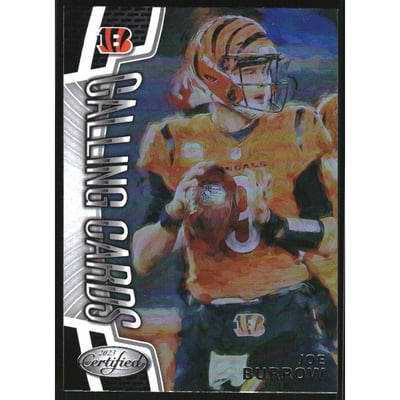 2023 Certified Calling Cards #20 Joe Burrow