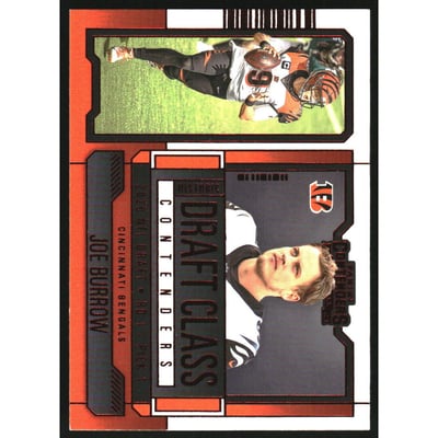 2023 Panini Contenders Historic Draft Class Contenders Red #22 Joe Burrow
