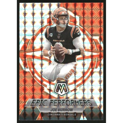 2023 Panini Mosaic Epic Performers Mosaic #2 Joe Burrow