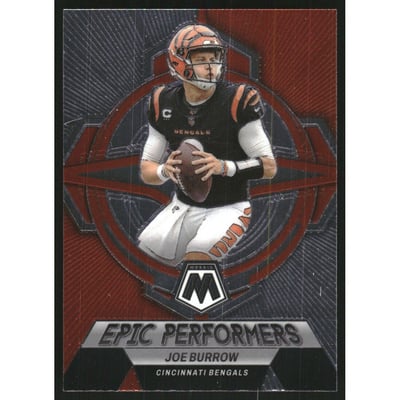 2023 Panini Mosaic Epic Performers #2 Joe Burrow