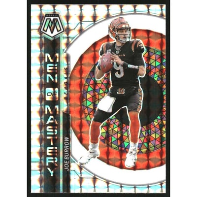 2023 Panini Mosaic Men of Mastery Mosaic #6 Joe Burrow