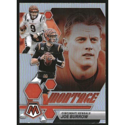 2023 Panini Mosaic Montage Silver #1 Joe Burrow