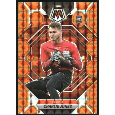 2023 Panini Mosaic Mosaic Orange #299 Charlie Jones