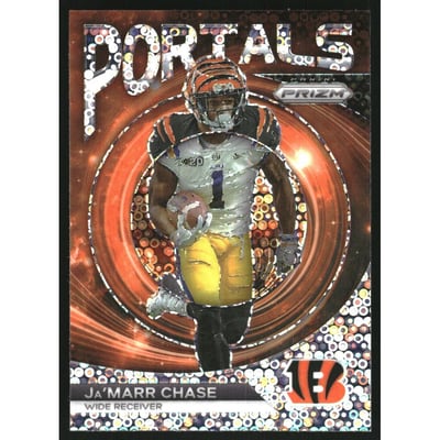 2023 Panini Prizm Portals Prizms No Huddle #6 Ja'Marr Chase