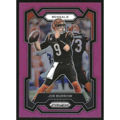 2023 Panini Prizm Prizms Pink #57 Joe Burrow