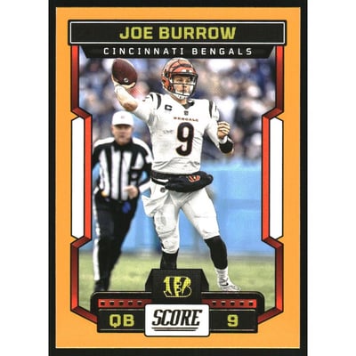 2023 Score Gold #196 Joe Burrow