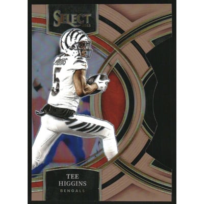 2023 Select Prizm Copper Die Cut #112 Tee Higgins