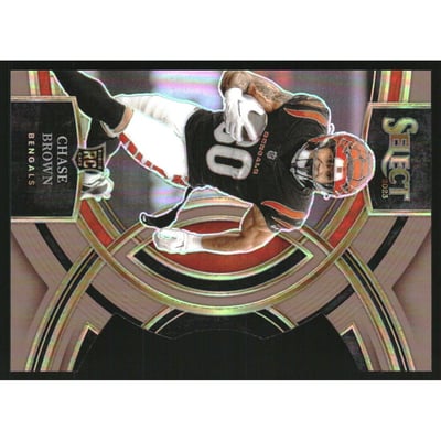 2023 Select Prizm Copper Die Cut #151 Chase Brown