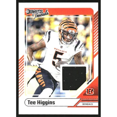 2024 Donruss Threads #8 Tee Higgins
