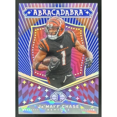 2024 Panini Illusions Abracadabra Sapphire #16 Ja Marr Chase
