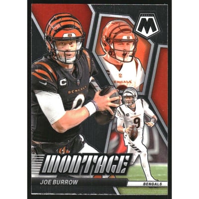 2024 Panini Mosaic Montage #8 Joe Burrow