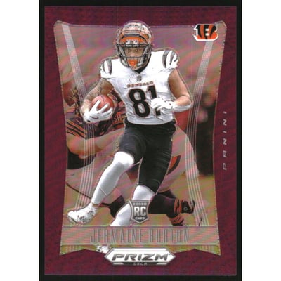 2024 Panini Prizm Deca Prizms Purple #63 Jermaine Burton