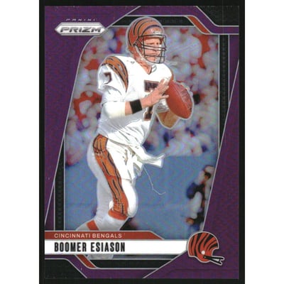 2024 Panini Prizm Prizms Purple #61 Boomer Esiason
