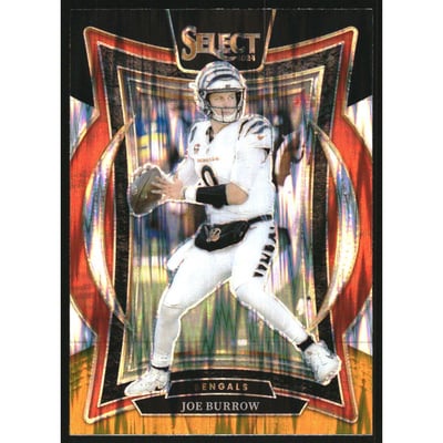 2024 Select Prizm Black and Gold Shock #39 Joe Burrow