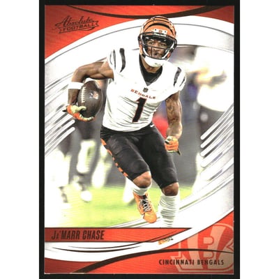 2025 Absolute Orange #74 Ja'Marr Chase