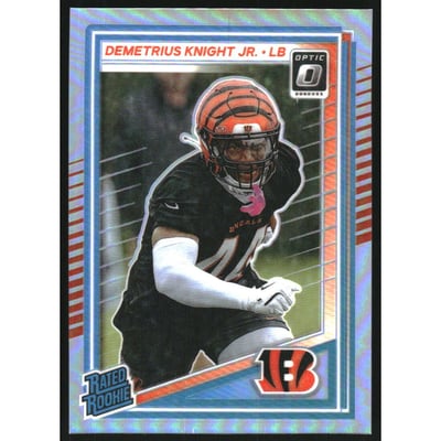 2025 Donruss Optic Holo #296 Demetrius Knight Jr. RR