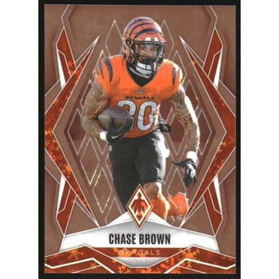 2025 Panini Phoenix Bronze Winter #92 Chase Brown