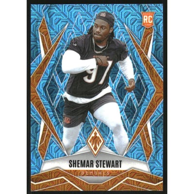 2025 Panini Phoenix Light Blue Mojo #211 Shemar Stewart