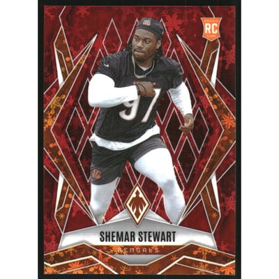 2025 Panini Phoenix Red Winter #211 Shemar Stewart