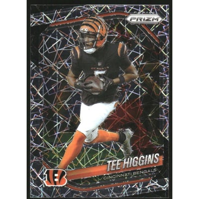 2025 Panini Prizm Prizms Lazer #13 Tee Higgins