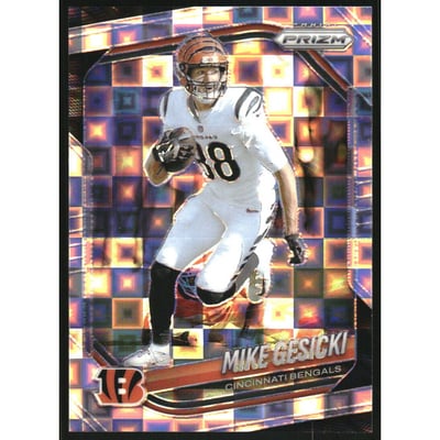 2025 Panini Prizm Prizms Pandora #79 Mike Gesicki