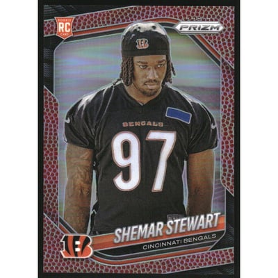 2025 Panini Prizm Prizms Pigskin #344 Shemar Stewart