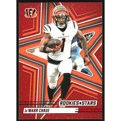 2025 Rookies and Stars Red #56 Ja'Marr Chase