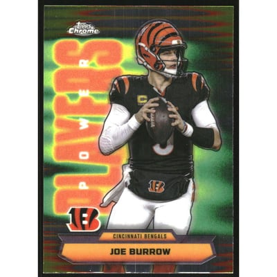 2025  Topps Chrome Power Players #PP5 Joe Burrow