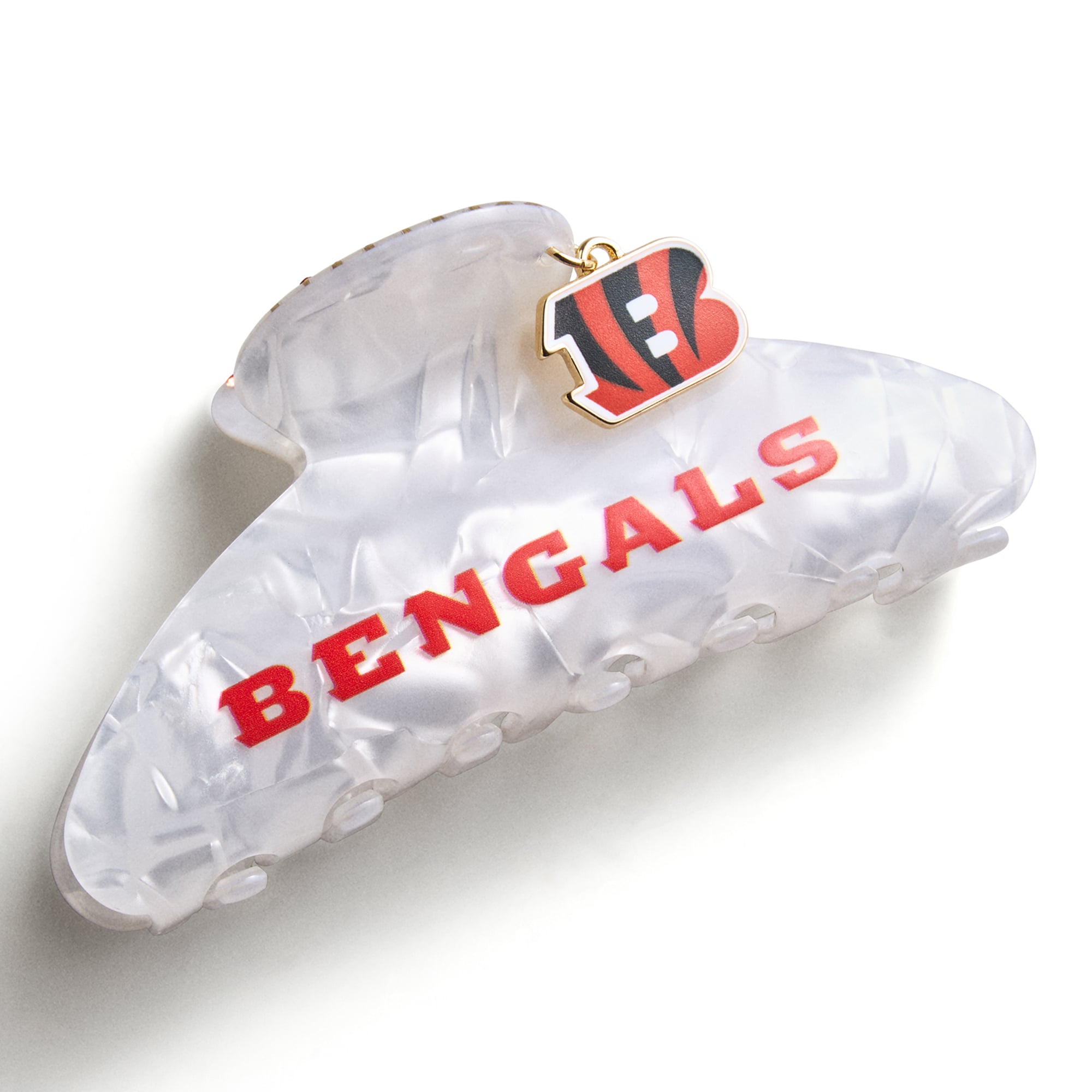 BaubleBar Pince à cheveux charmée des Bengals de Cincinnati