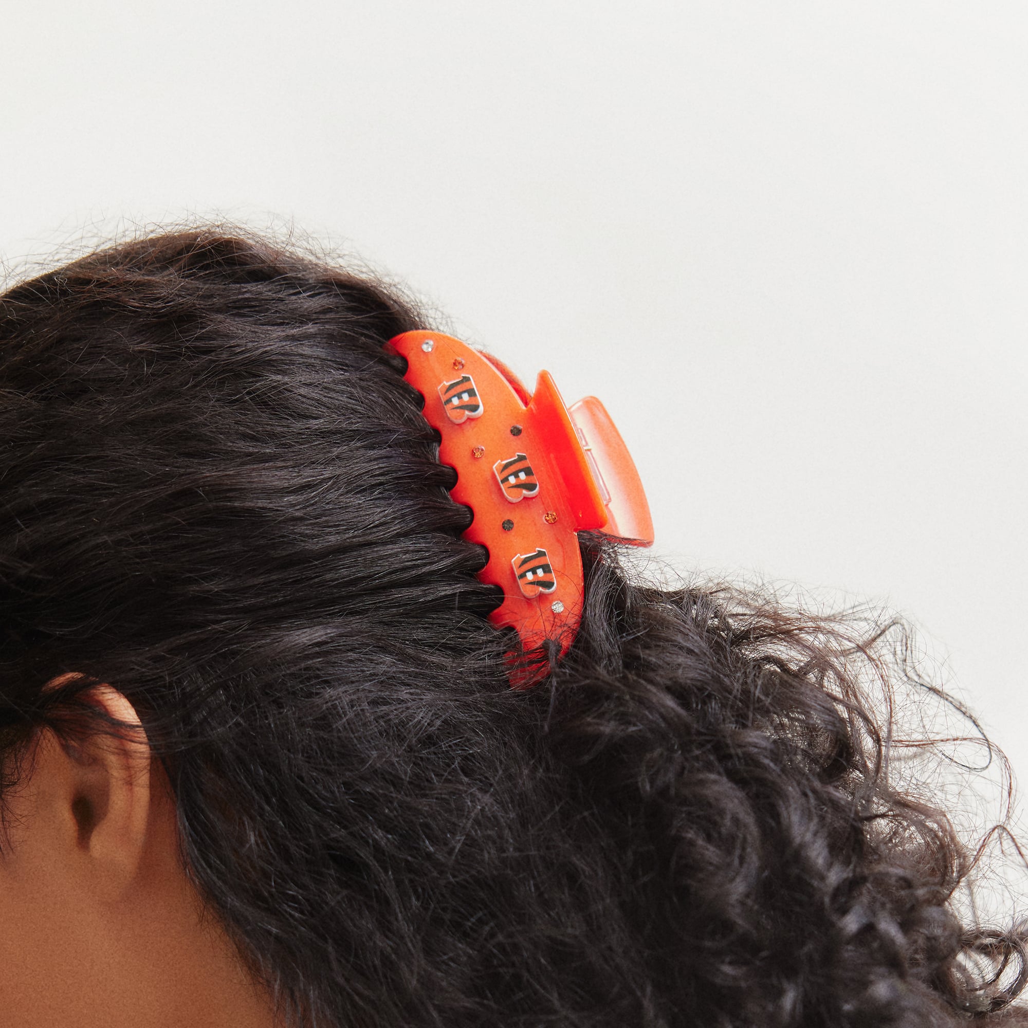 BaubleBar Cincinnati Bengals Stacked Hair Claw Clip