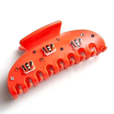 BaubleBar Cincinnati Bengals Stacked Hair Claw Clip
