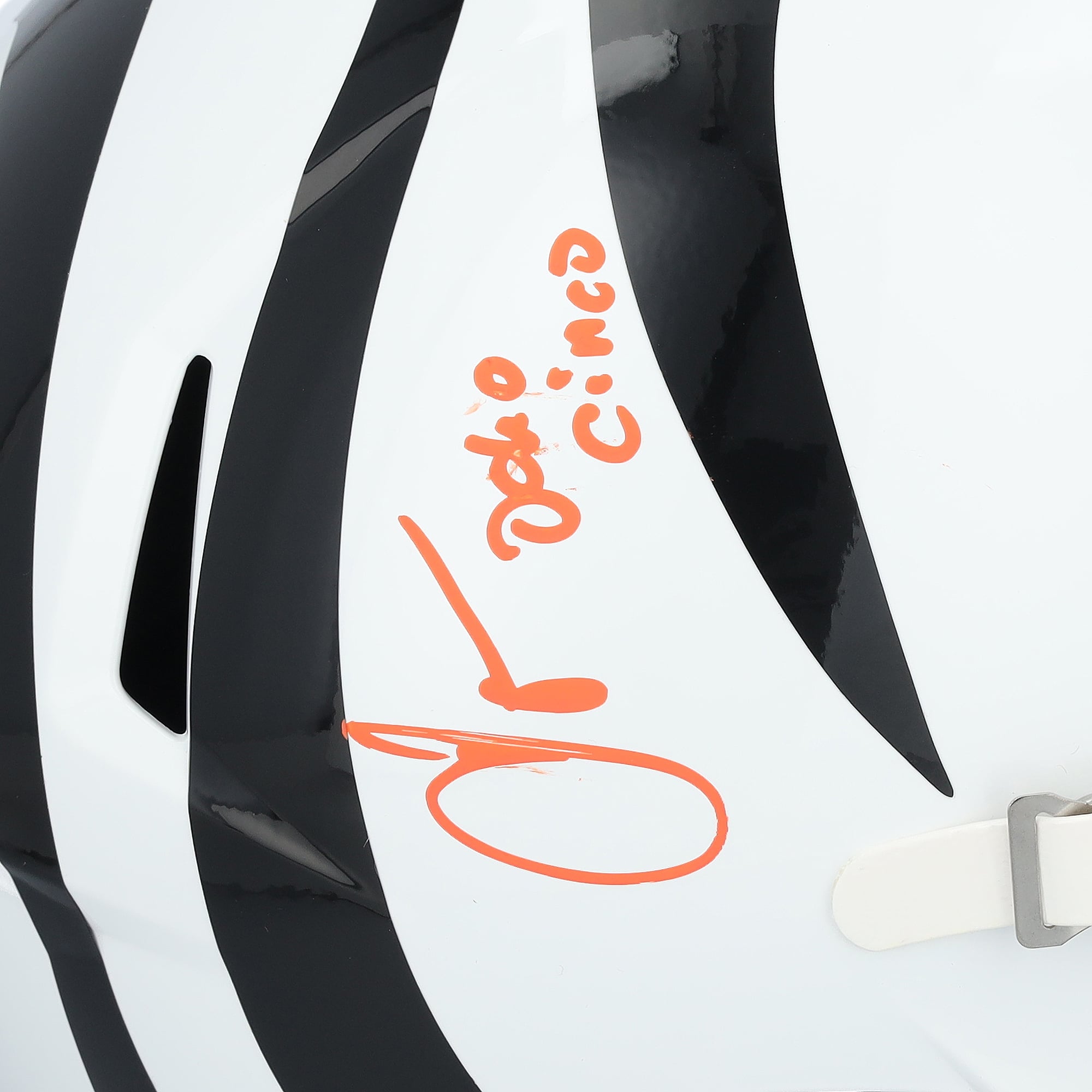 Chad Johnson Cincinnati Bengals Autographed Riddell 2022 On-Field Alternate Speed Replica Helmet with "Ochocinco" Inscription