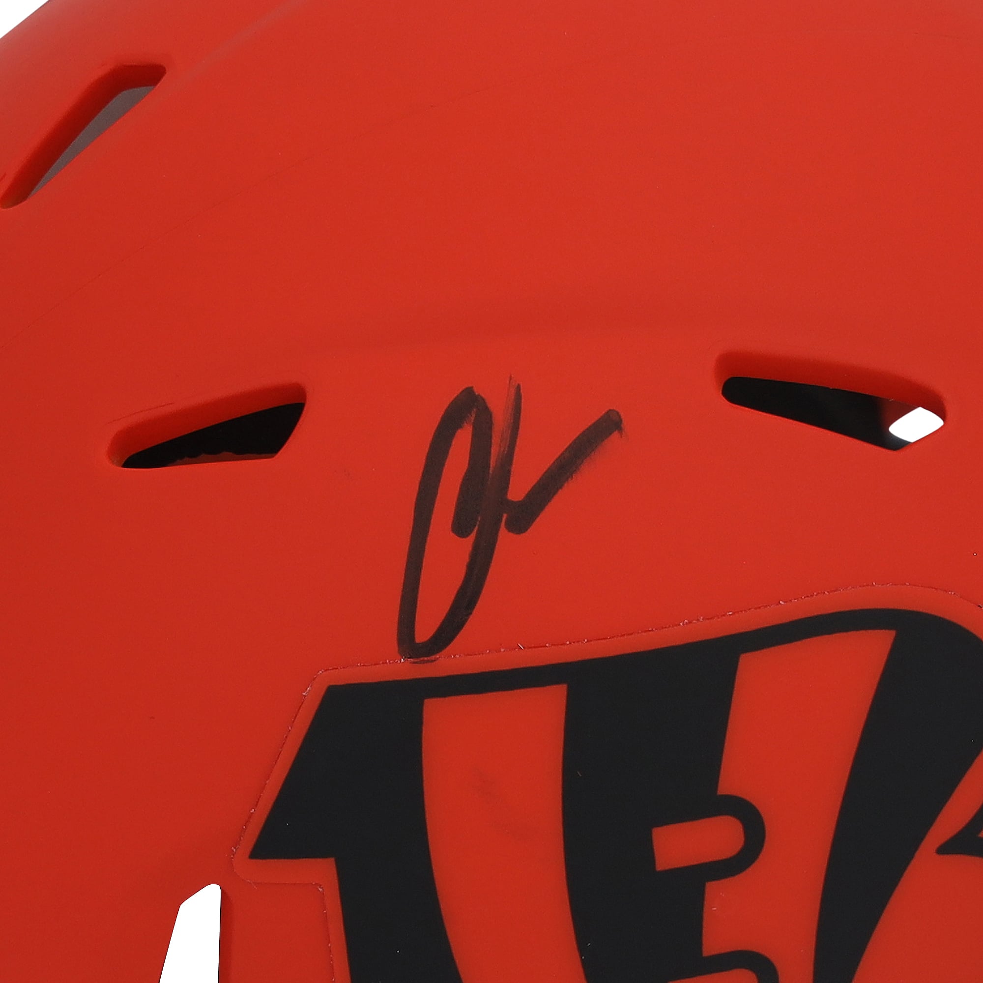 Chad Johnson Cincinnati Bengals Autographed Riddell Rave Speed Mini Helmet