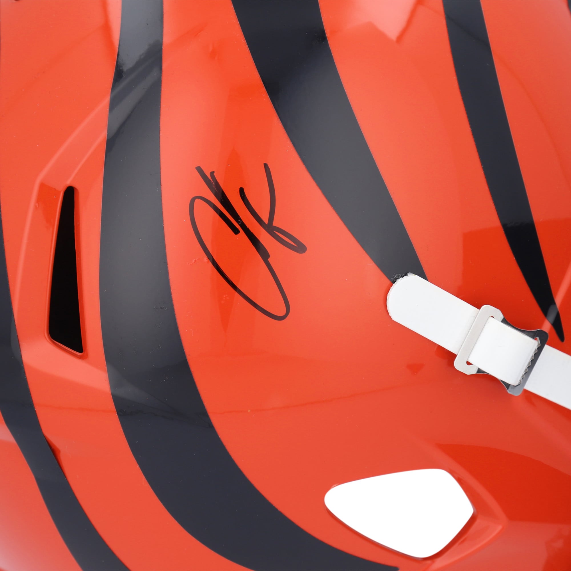 Chad Johnson Cincinnati Bengals Autographed Riddell Speed Replica Helmet