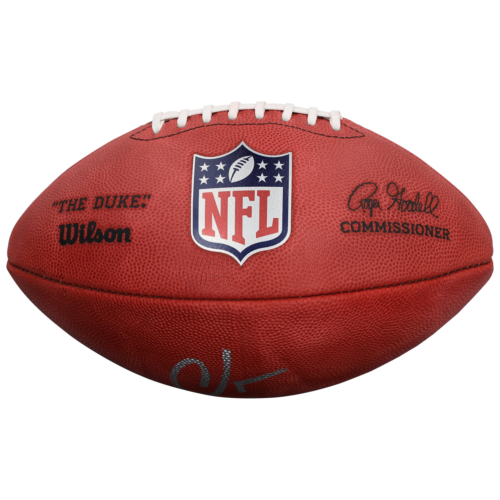 Chad Johnson Cincinnati Bengals Autographed Wilson Duke Full Color Football
