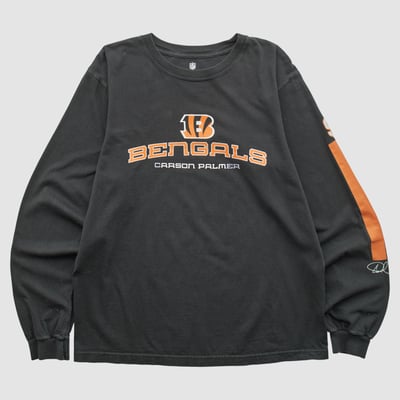 Cincinnati Bengals NFL 2010s Long Sleeve T-shirt - Black - L by Fanatics Real Vintage