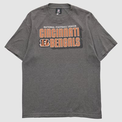 Cincinnati Bengals NFL 2010s T-shirt - Dark Heather Gray - M by Fanatics Real Vintage