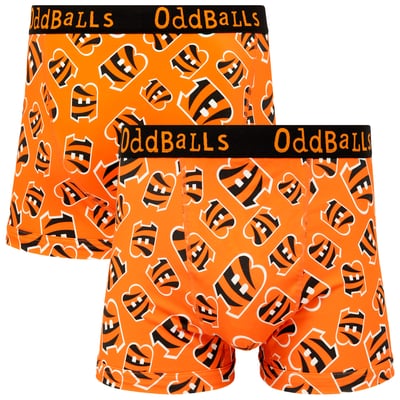 Boxeadores extravagantes de los Cincinnati Bengals