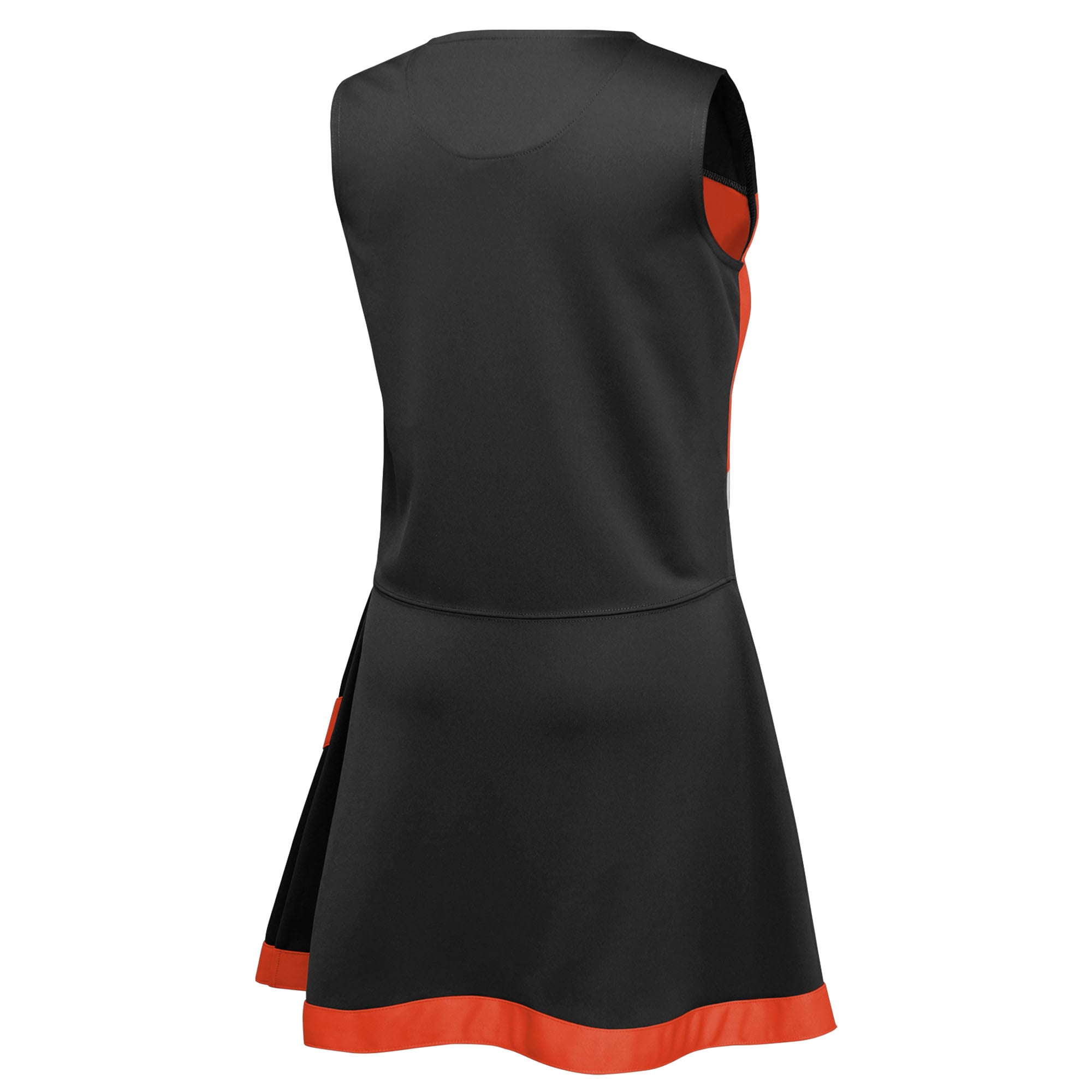 Ensemble deux pièces robe-salopette noire Cincinnati Bengals pour filles d'âge préscolaire, avec bloomer