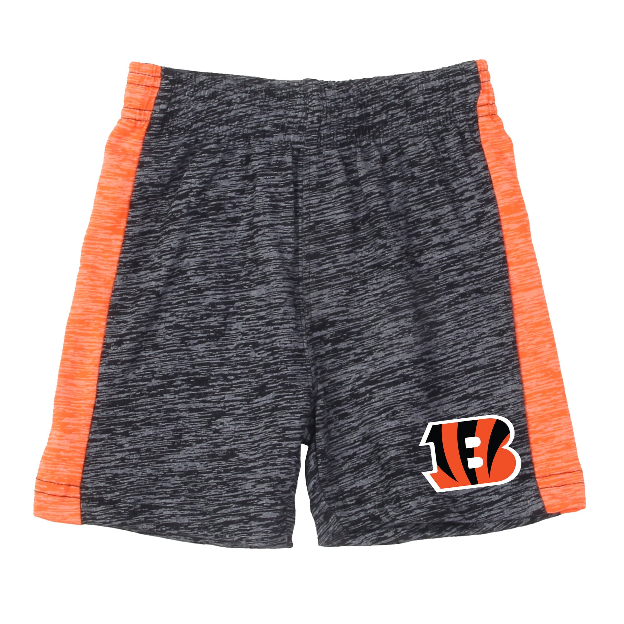 Ensemble body et short pour bébé Wes & Willy orange/noir Cincinnati Bengals Cloudy Yard Hopper