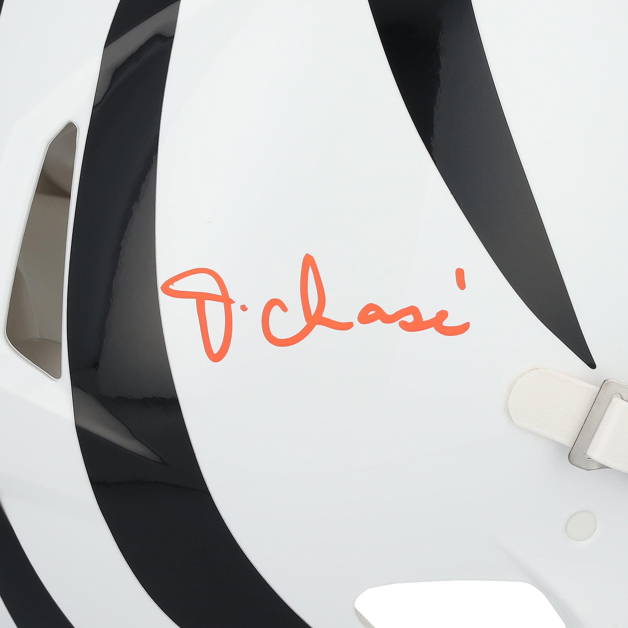 Ja'Marr Chase Cincinnati Bengals Autographed Riddell 2022 On-Field Alternate Speed Authentic Helmet - Signed in Orange Ink