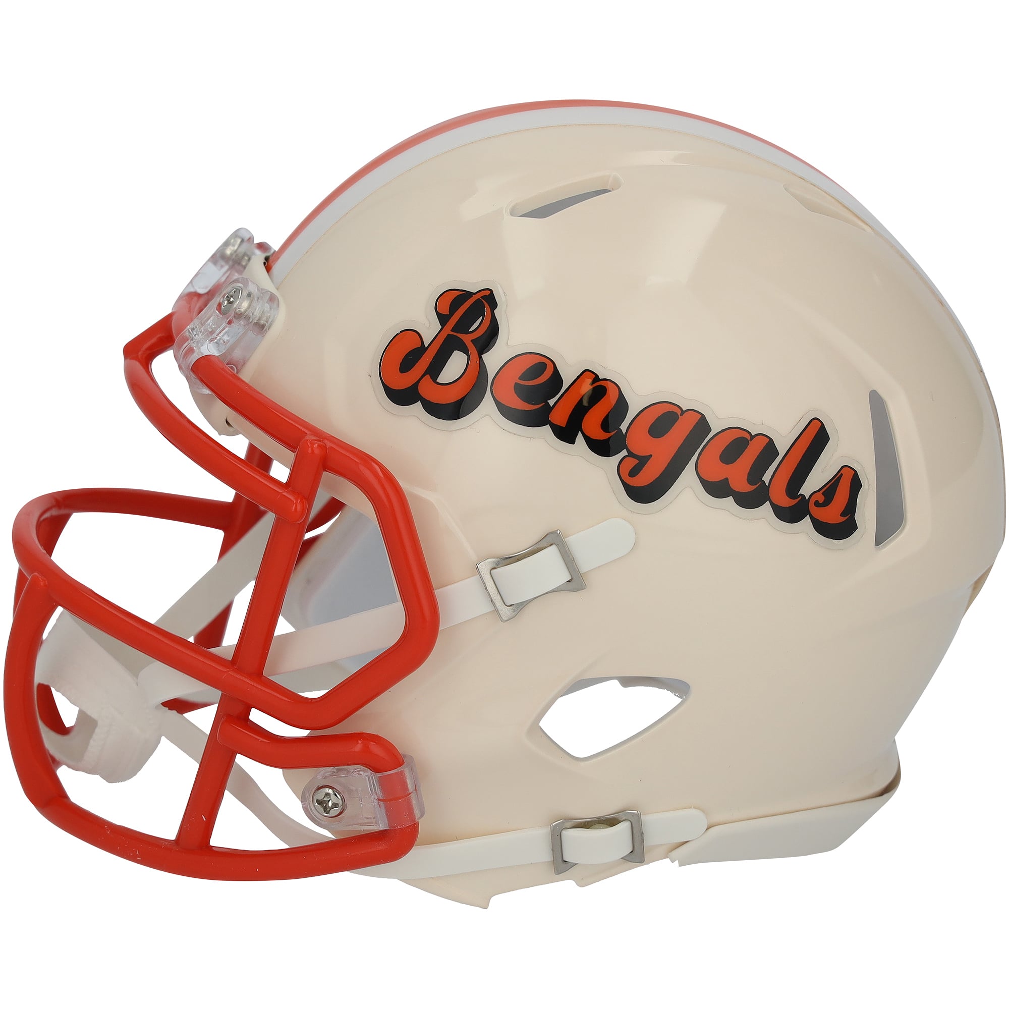 Ja'Marr Chase Cincinnati Bengals Autographed Riddell Retro Speed Mini Helmet