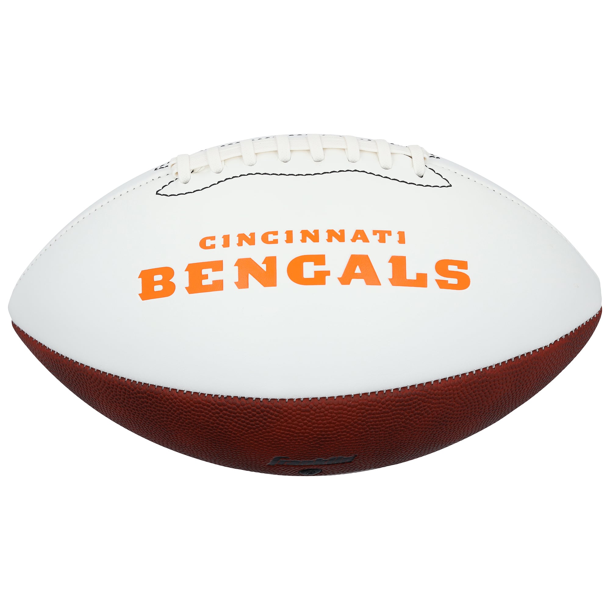 Joe Burrow & Tee Higgins Cincinnati Bengals Autographed Franklin White Panel Football