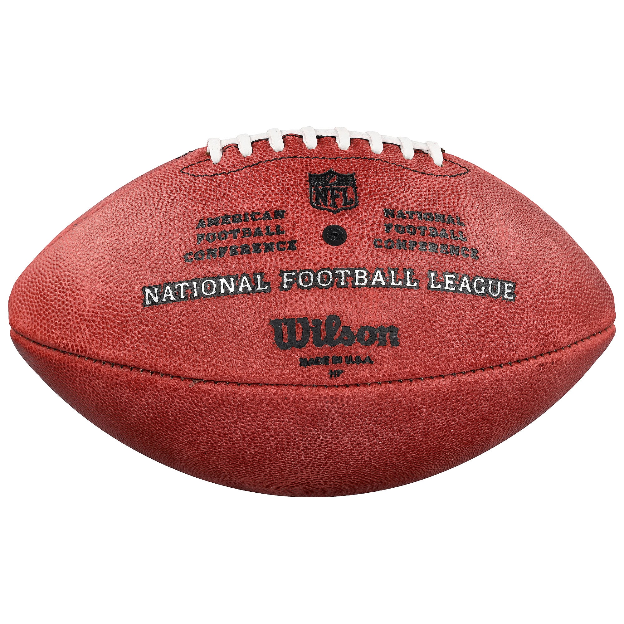 Ballon de football américain Duke en couleurs, autographié par Joe Burrow (Cincinnati Bengals), avec inscription « Who Dey ».