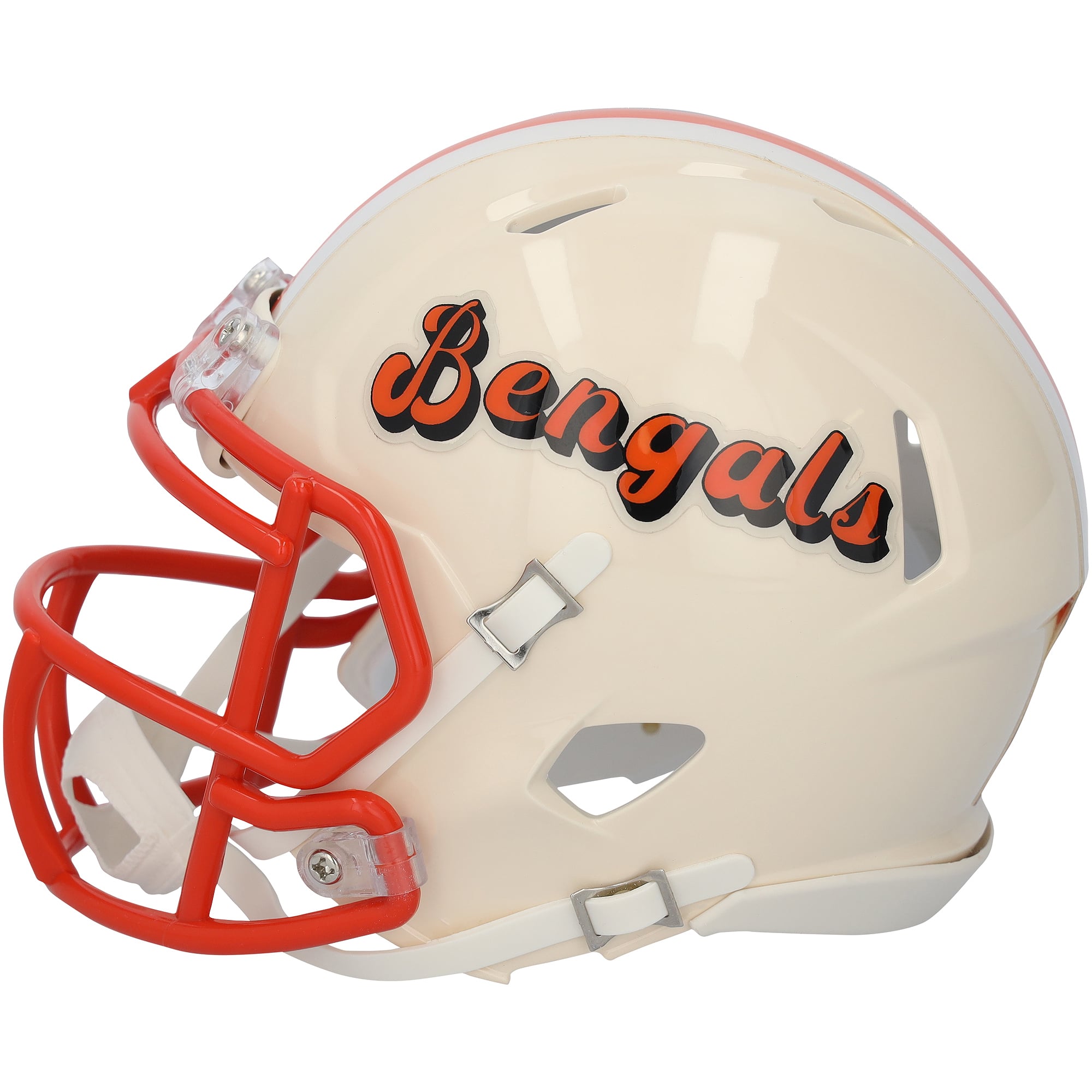 Joe Burrow Cincinnati Bengals Autographed Riddell Retro Speed Mini Helmet