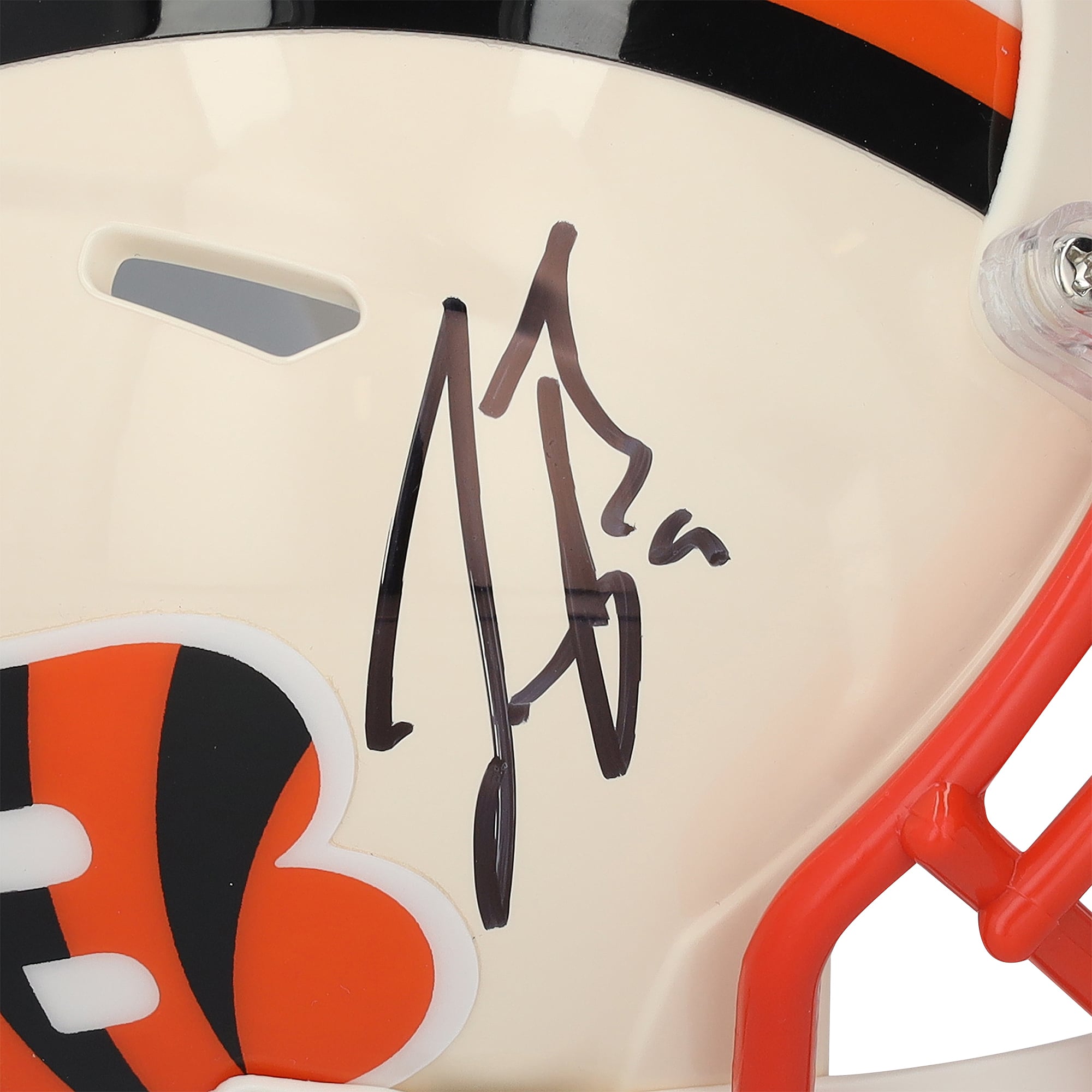 Joe Burrow Cincinnati Bengals Autographed Riddell Retro Speed Mini Helmet