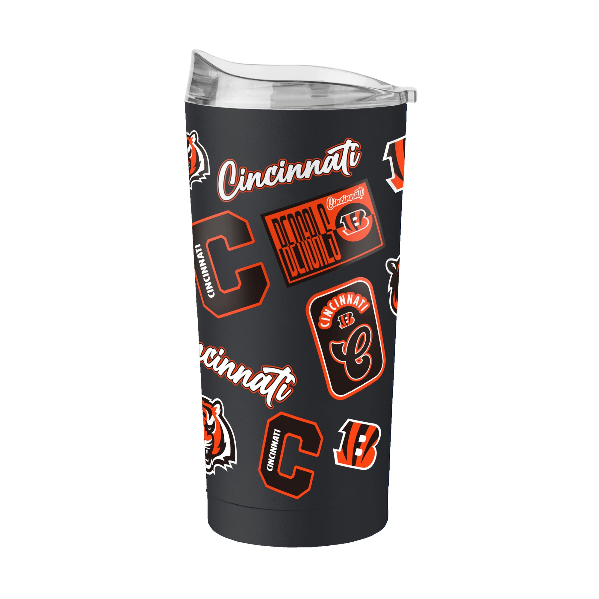 Gobelet isotherme 20 oz Dreamweave à revêtement en poudre Logo Brands Cincinnati Bengals