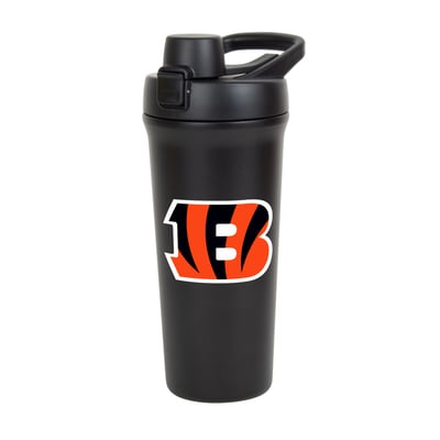 Cincinnati Bengals Logo Brands 26oz. Flipside Shaker Bottle