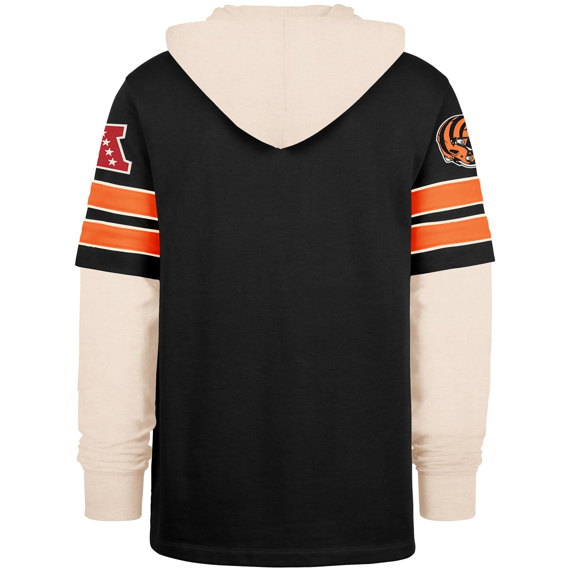 Sweat à capuche noir '47 Cincinnati Bengals Split Zone Cornerback Duo pour homme